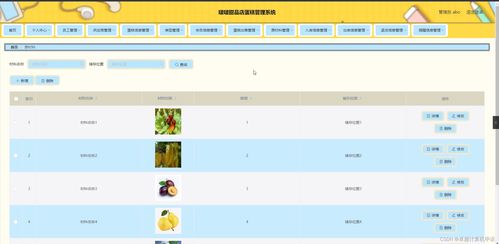 SpringBoot啵啵甜品店蛋糕管理系統(tǒng)v52r4 計(jì)算機(jī)畢業(yè)設(shè)計(jì)研究與實(shí)踐